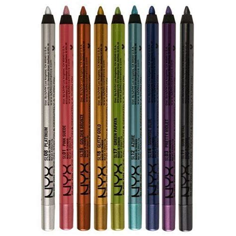 nyx eyeliner pencils.